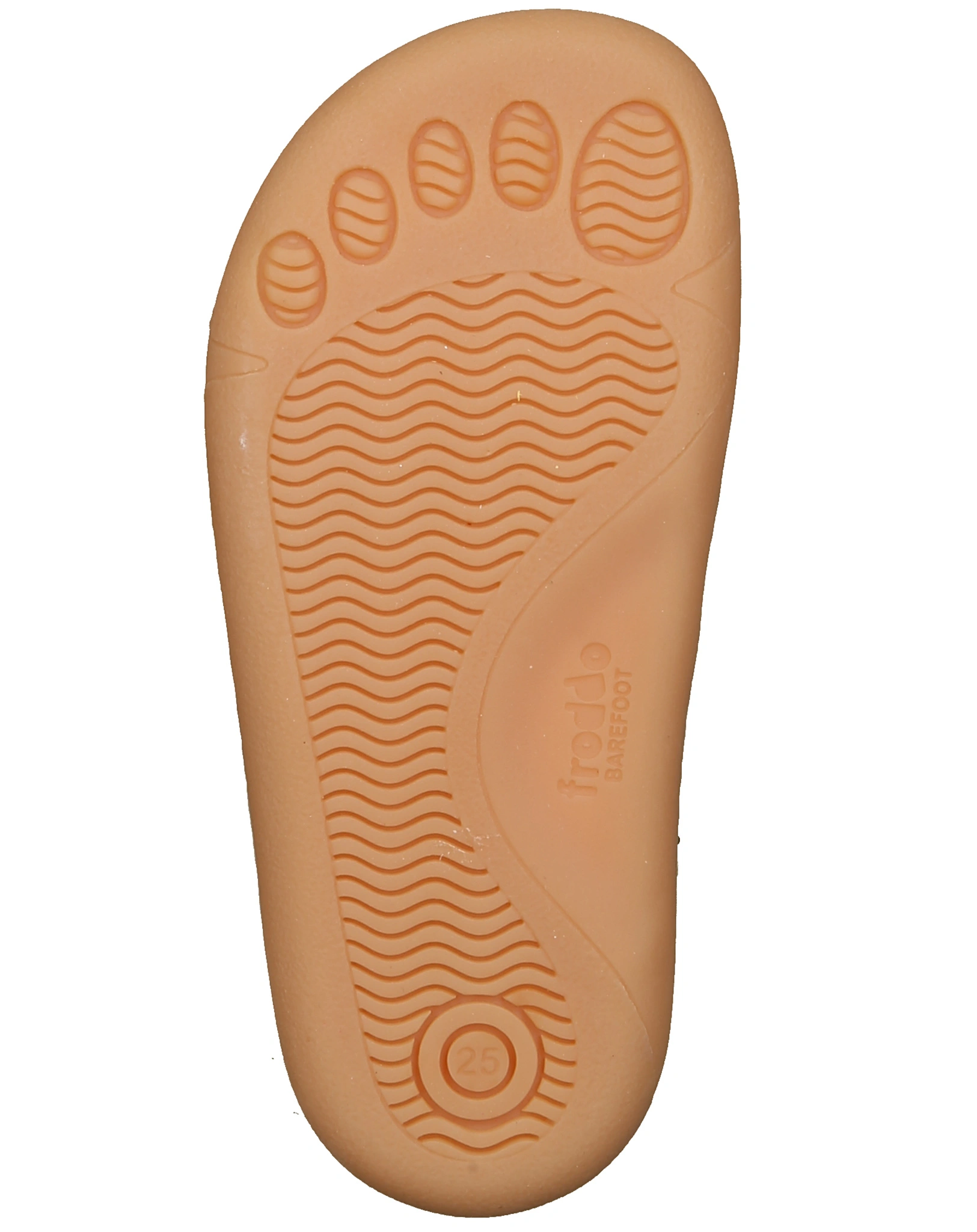 Barfuß-Sandalen D-VELCRO in yellow