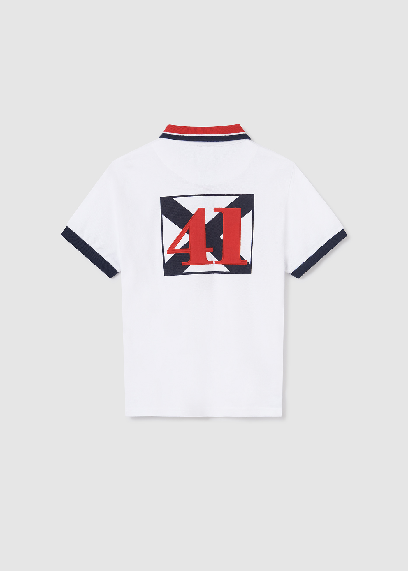 Camisa polo de granito bordada pequena
