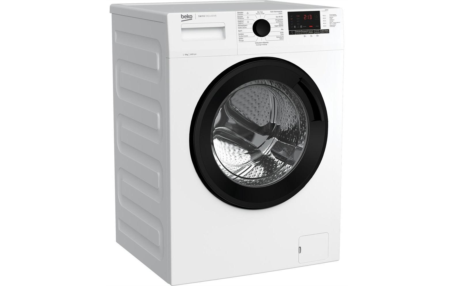 Waschmaschine WM225 Links<br>Frontloader mit 9 kg Ladekapazität