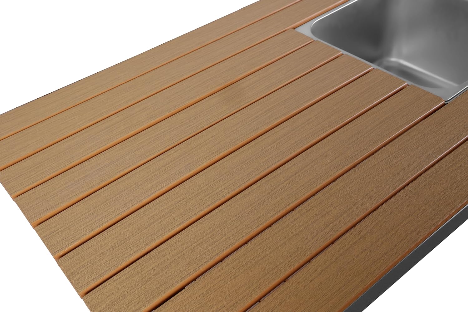 Merax Gartenmöbel Set 6-7 Personen, Lounge Sitzgruppe Outdoor mit Sofatisch & Bank, Ecksofa-Set aus verzinktem Eisen & Holz, für Garten Balkon Terrasse, inkl. Kissen, wetterfest Gartenlounge Set, Grau