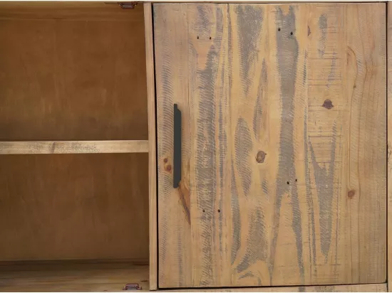 Vitrine 2 Portes & 6 Niches 
