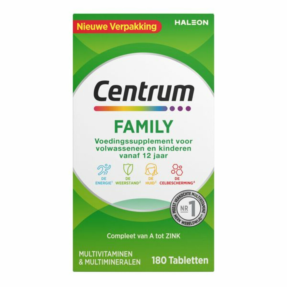 Centrum Family Multivitaminen180 tabletten