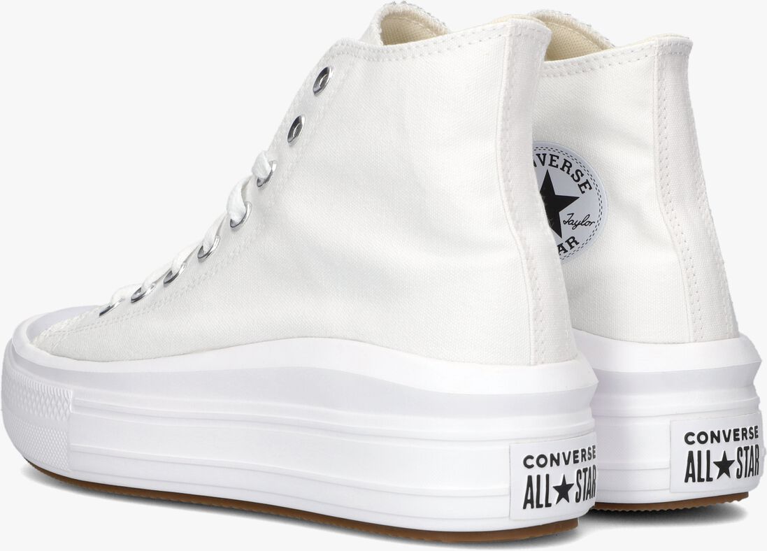 CONVERSE witte converse hoge sneaker chuck taylor all star move hi
