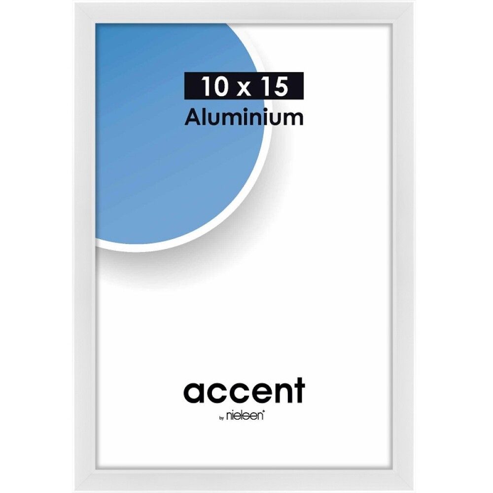 RAMME ACCENT 10X15CM BLANK HVIT