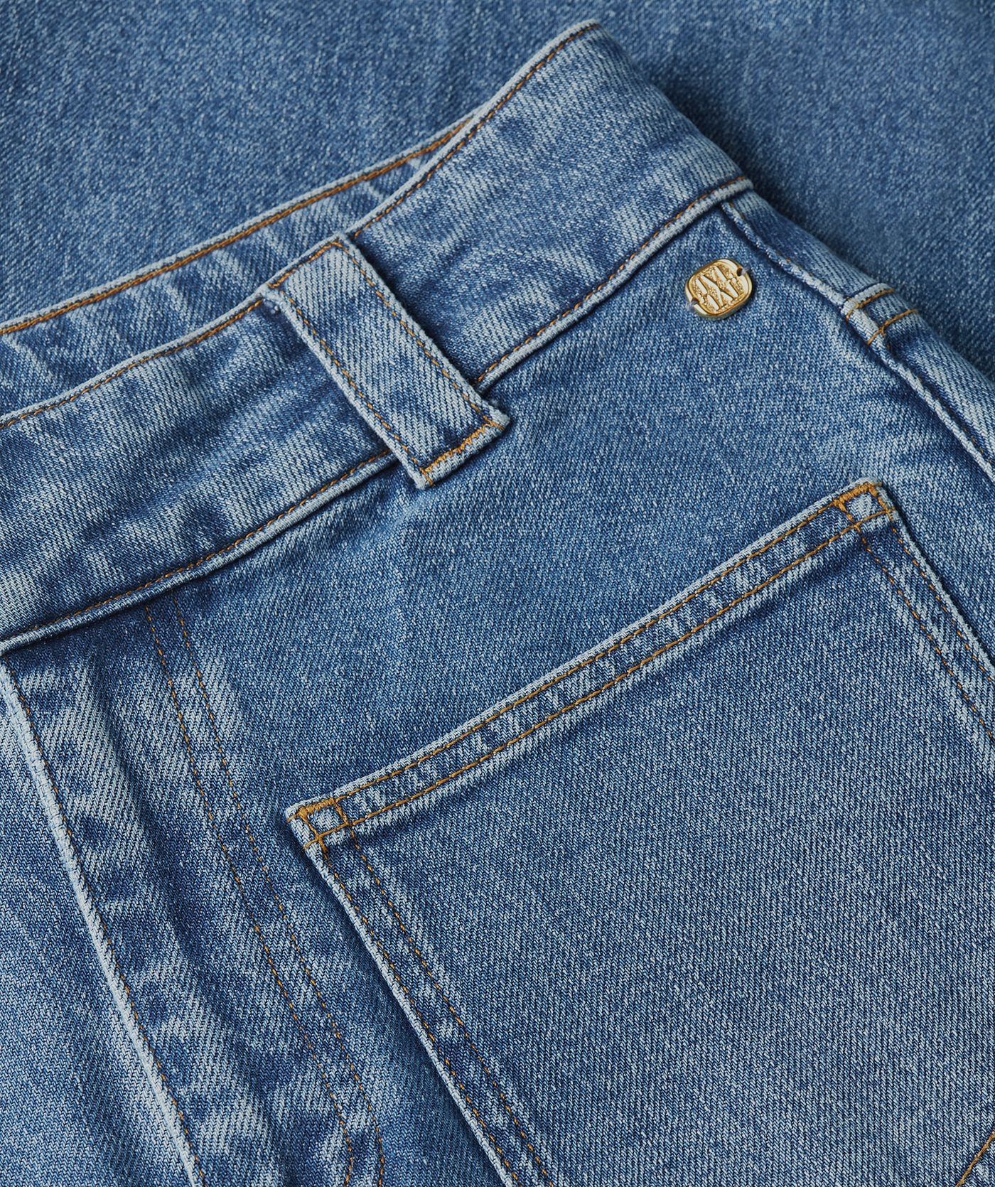 JV-VAILA fitted mid rise jeans  - blue denim
