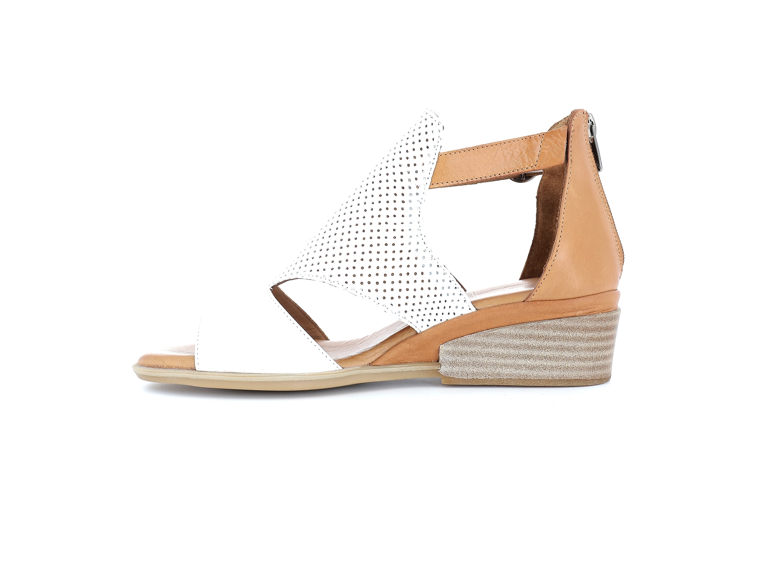 Metamorf ose-LAICA Cuir Blanc