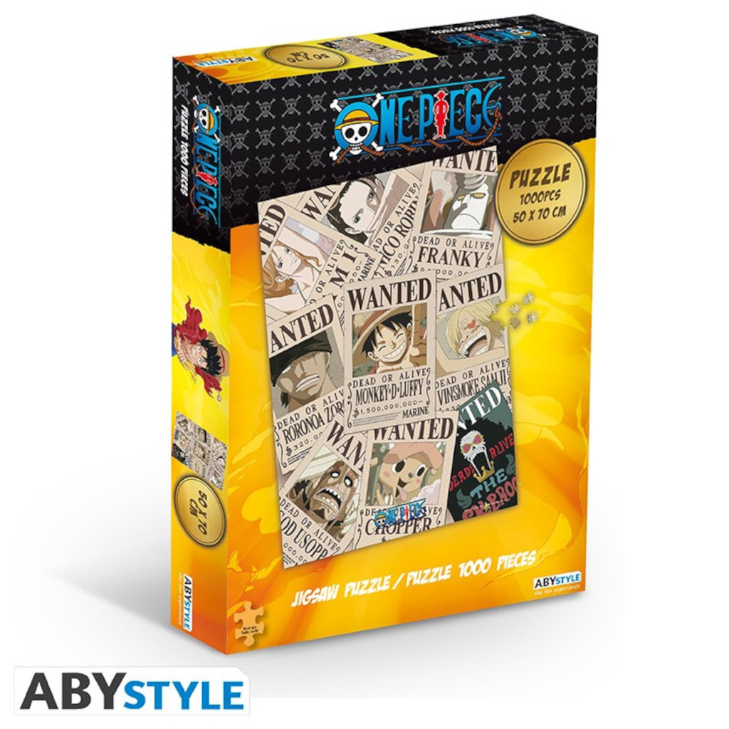 One Piece - Puzzle 1000 Pièces Wanted