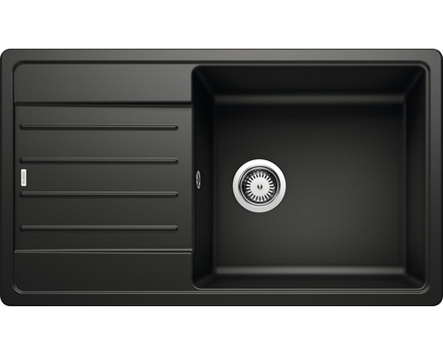 Blanco LEGRA XL 6 S spoelbak, 860 x 500 mm, zwart, 526087