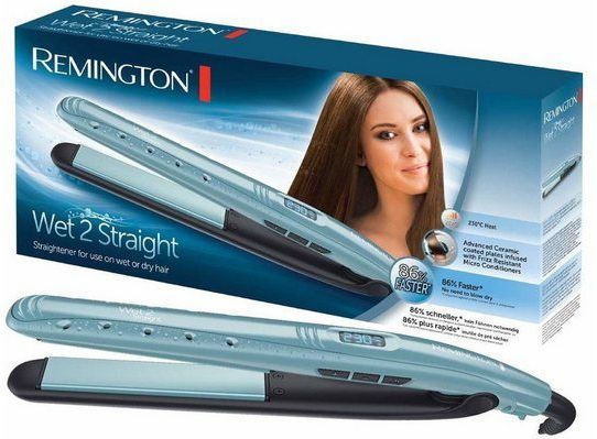 Remington - Wet 2 Straight - Steiltang - Zwart - Keramisch