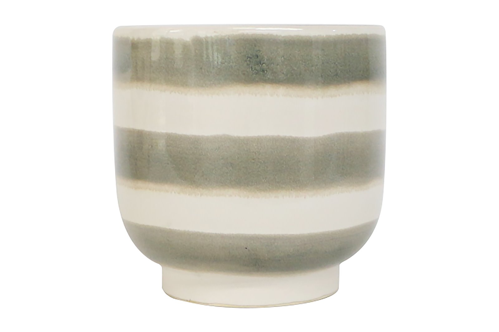 Tindra blomsterpotte Offwhite og grå Ø15 H14,7 cm