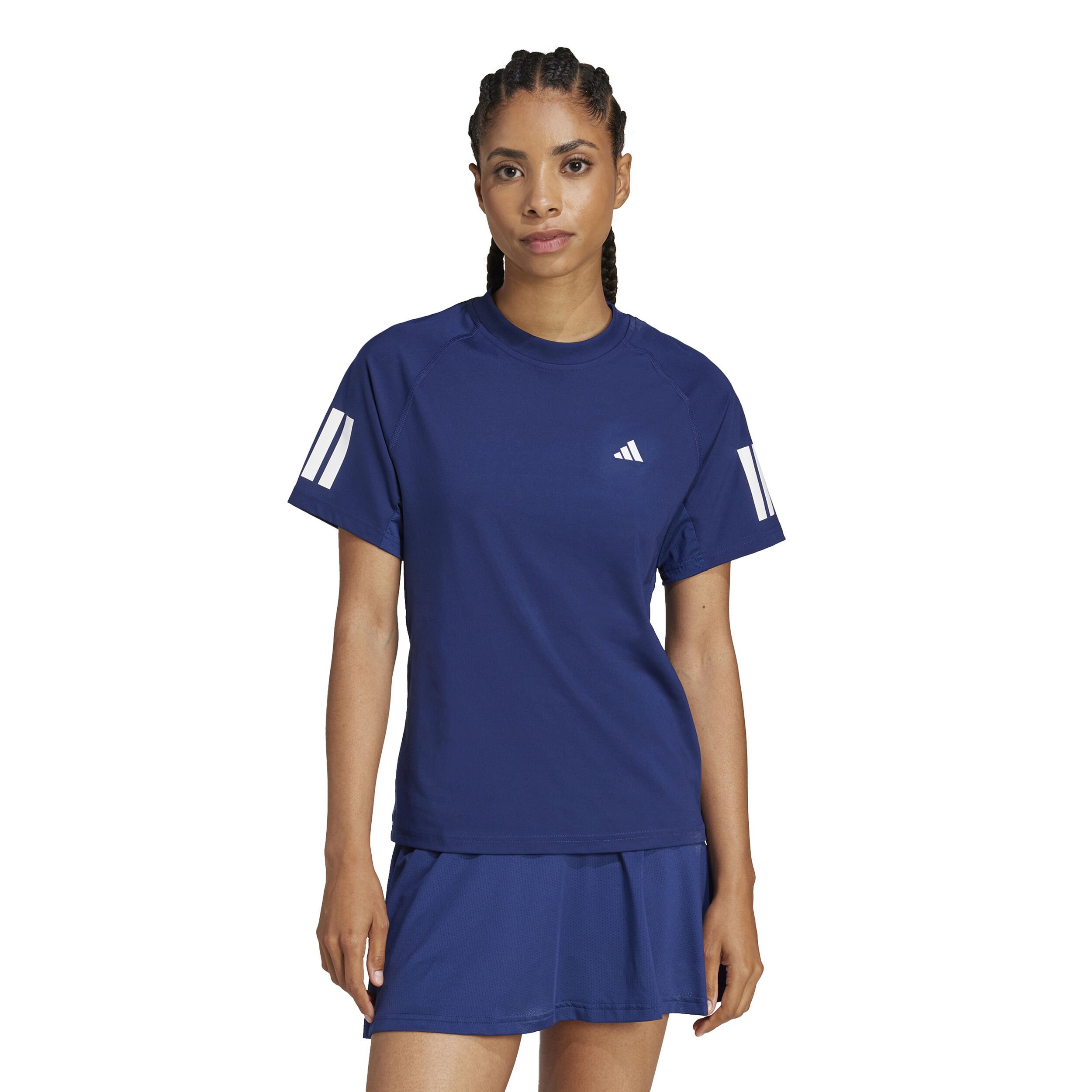 adidas Club T-shirt Femmes - Bleu Foncé