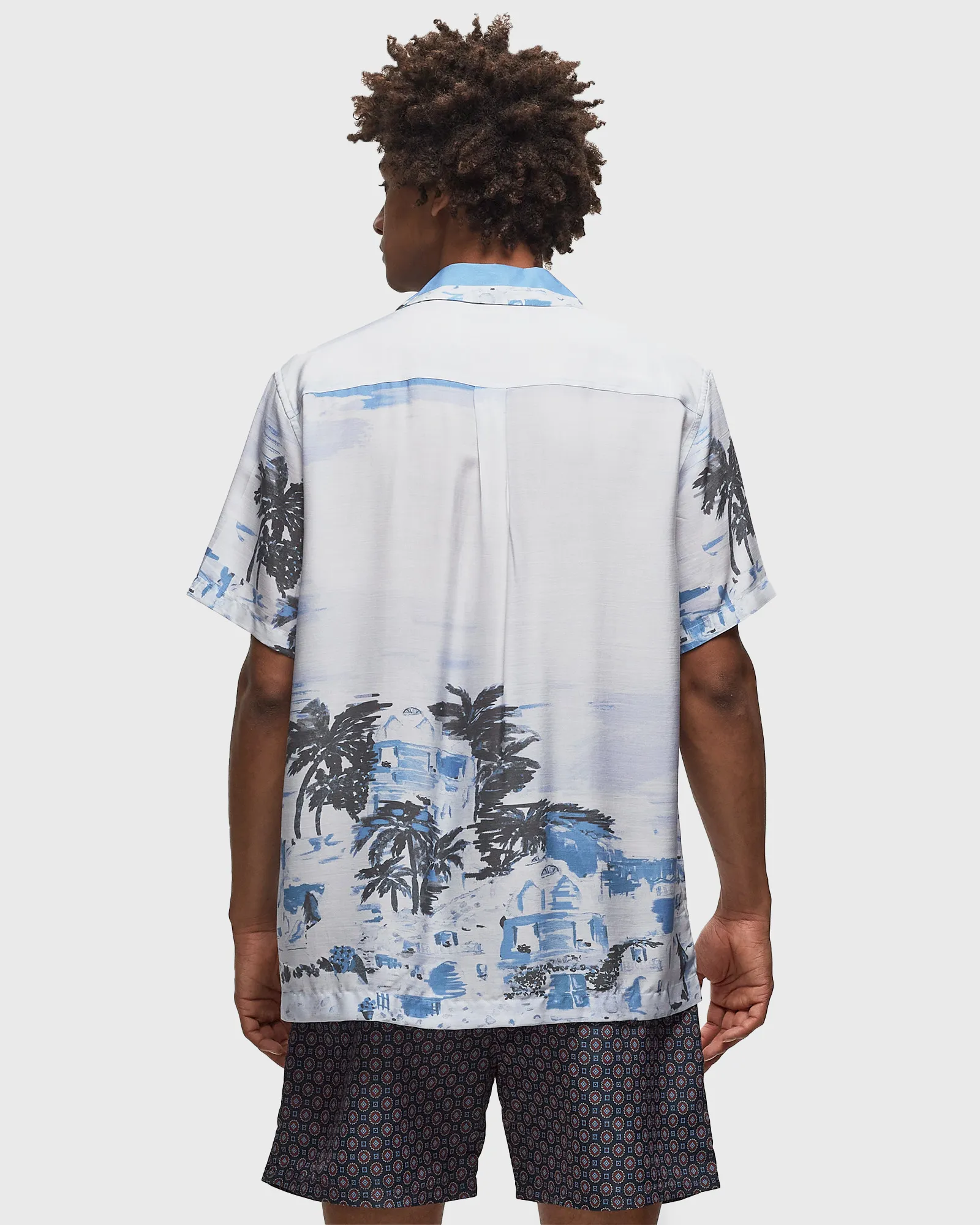 Les Deux Coastal AOP SS Shirt