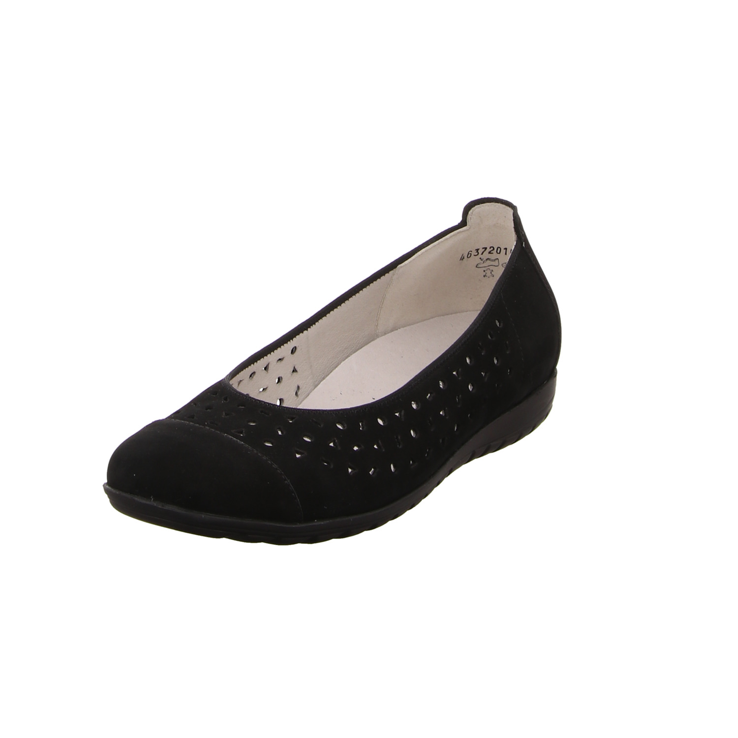 Waldläufer Ballerina schwarz