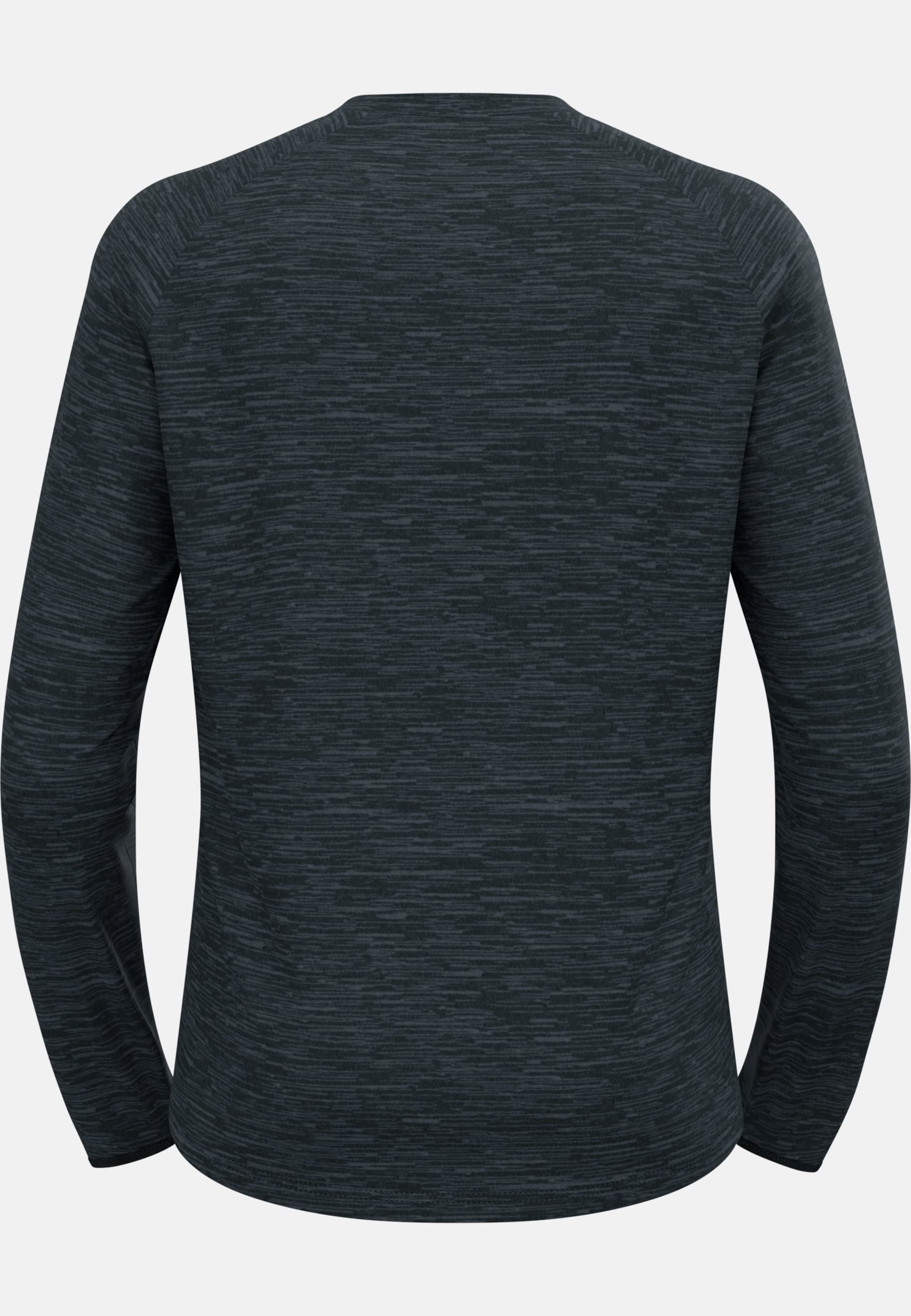 Run Easy Warm Mid Layer in black melange