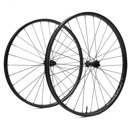 Paire de roues Evoride EvoCross 29 - Noir - 1495gr - 15x110 / 12x148 - Shimano Micro Spline - 6 trous - 2022