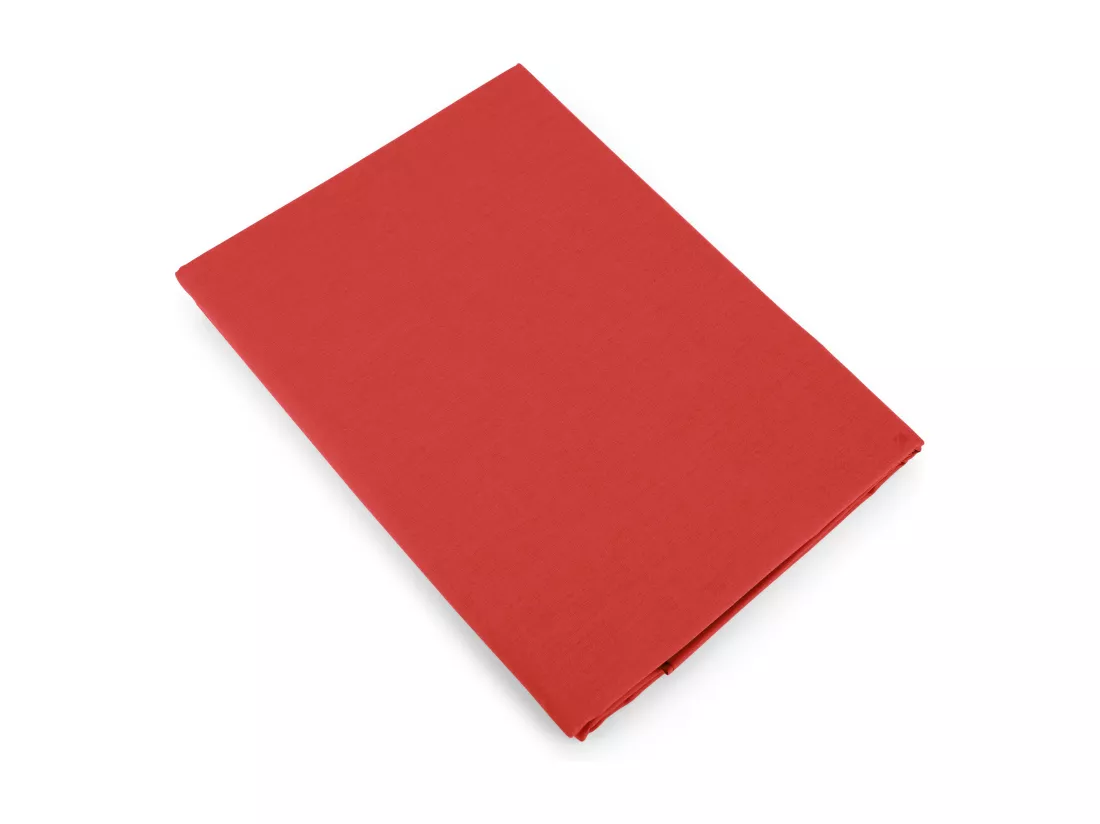Housse de couette uni 140x200 cm coton ALTO orange Baie de Goji