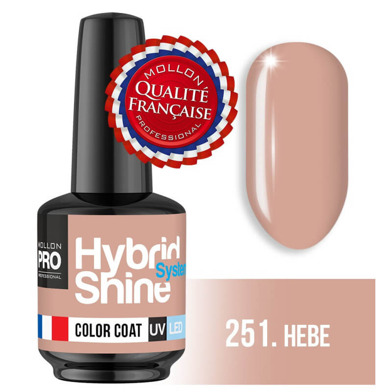 Mini Vernis Semi-Permanent Hybrid Shine Mollon Pro 8ml