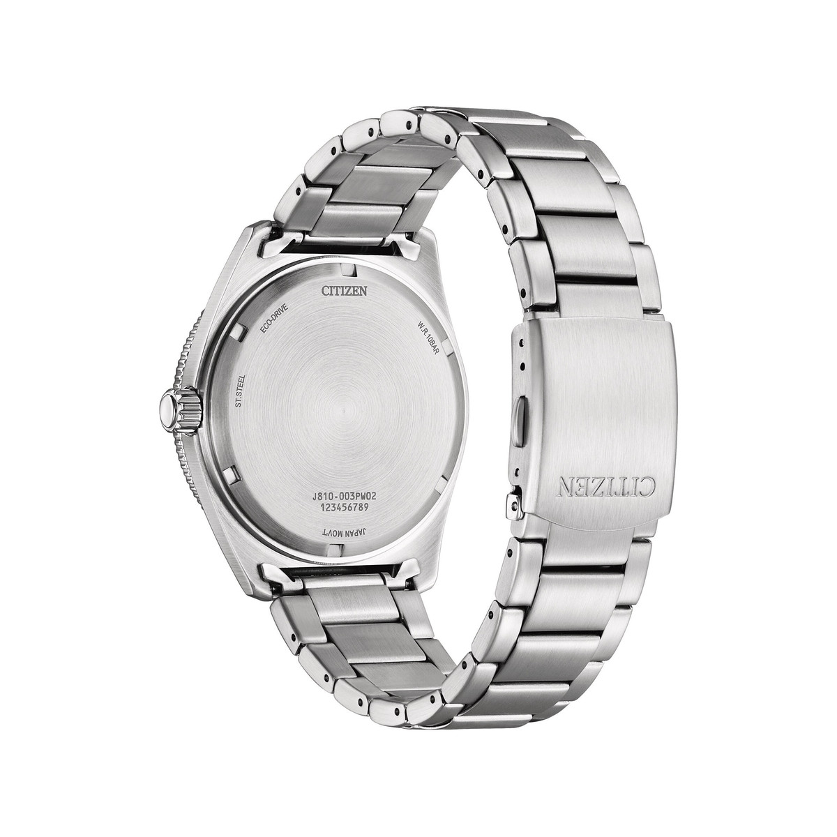 Montre CITIZEN sunset eco-drive homme eco-drive bracelet acier gris
