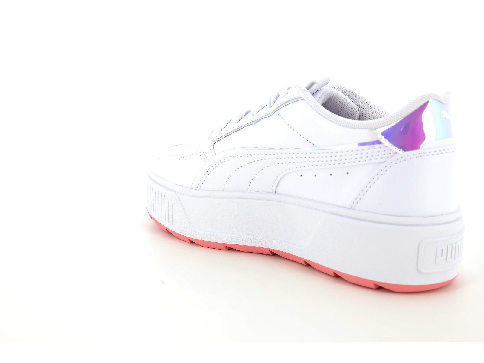 Puma-392632 Synthétique Blanc Rose