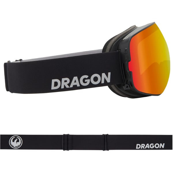 Masque de ski DRAGON X2S NOUVEAUBLACK/LLREDION+LLLTROSE