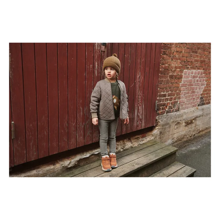 Wheat Veste Matelassée Matières Recyclées Loui | Chocolat