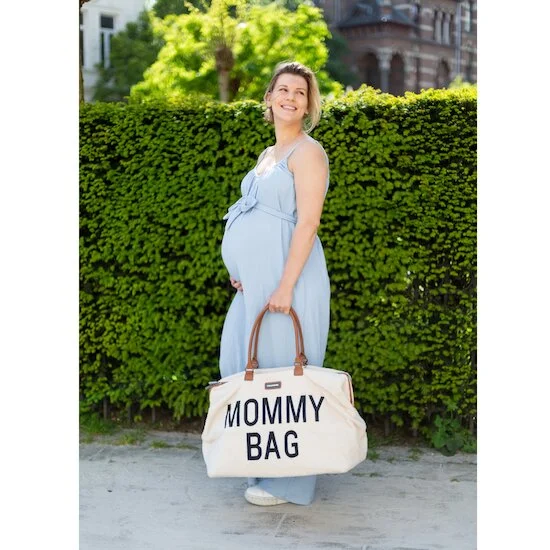 Sac à langer Mommy Bag   Teddy écru        de               Childhome