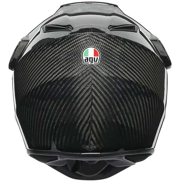 AGV - Casque AX9 Mono Carbone Carbone / Brillant
