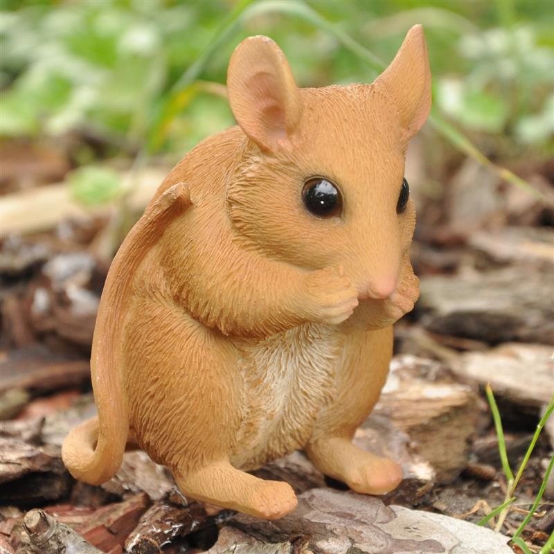 Dazikemo Dekofigur Gartenfigur Maus