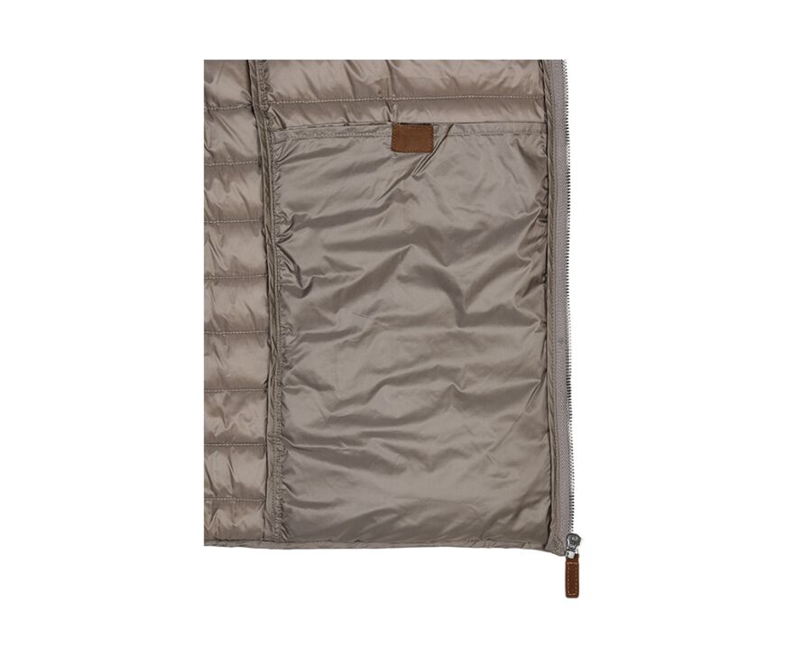 Doudoune légère hiver homme Taupe - SVEN