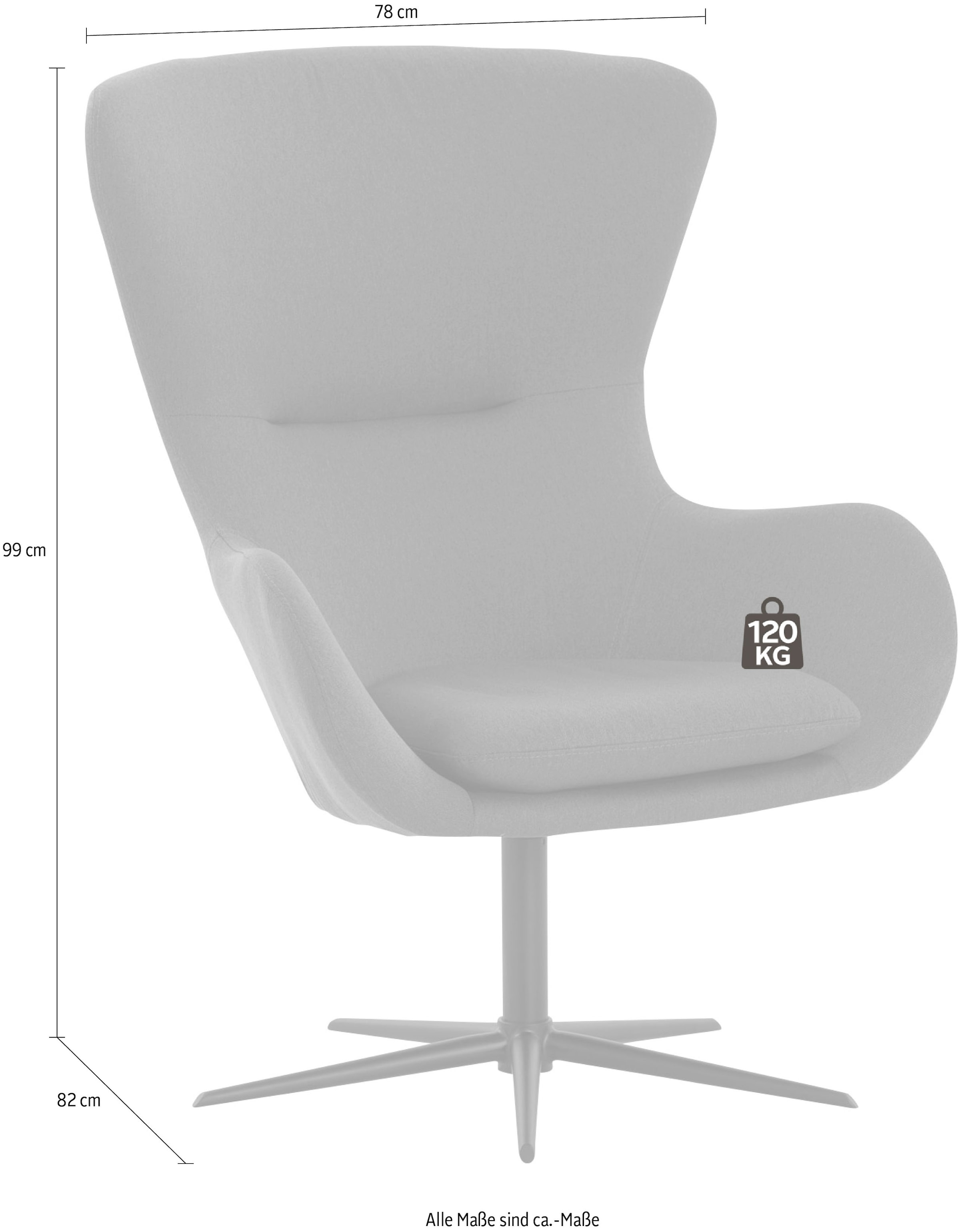 SalesFever Drehsessel »Helsinki Komfortabler Sessel fürs Büro« Entspannung trifft Design: Moderner Relaxsessel