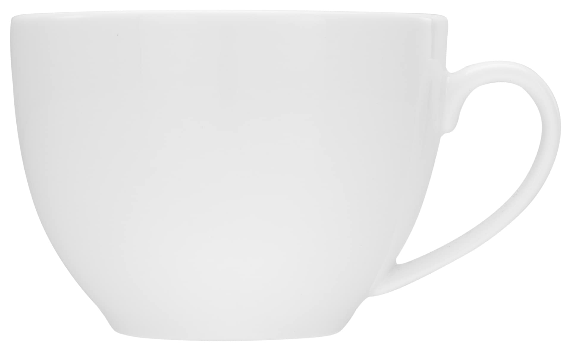 CreaTable Kaffeetasse FLEUR ROYAL 6er Set creme weiß