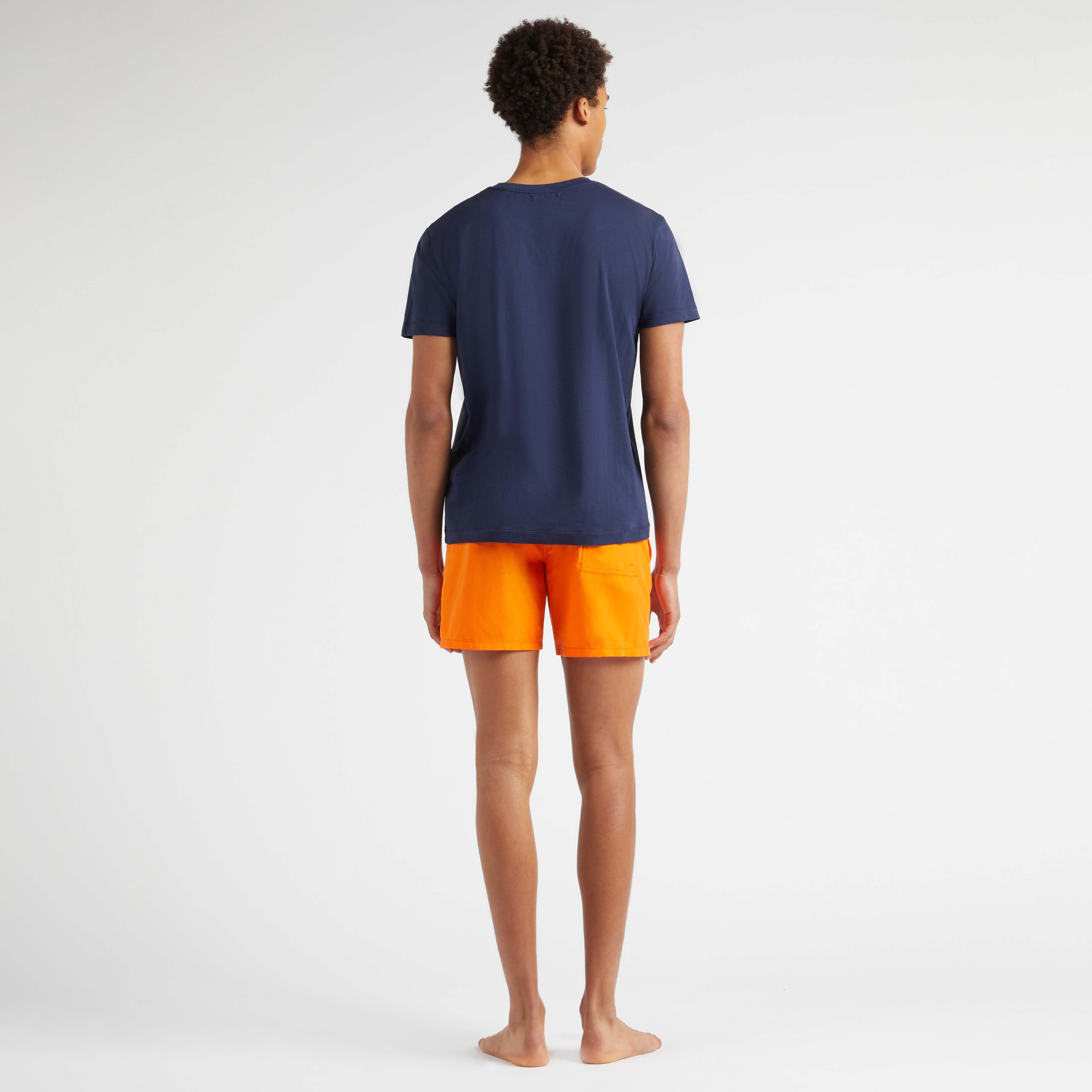 T-shirt Coton Homme Logo Texture Gomme