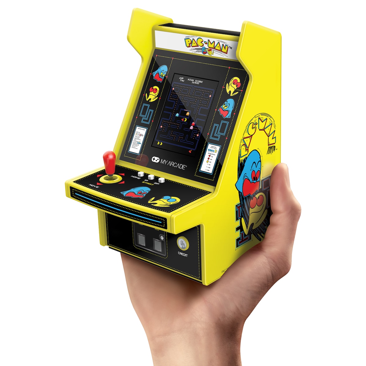 My Arcade Micro Player Pro 6,7” Pac-Man retro spillkonsoll