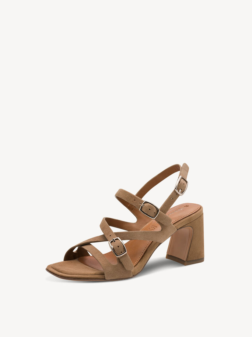 Leren Sandaaltje - beige