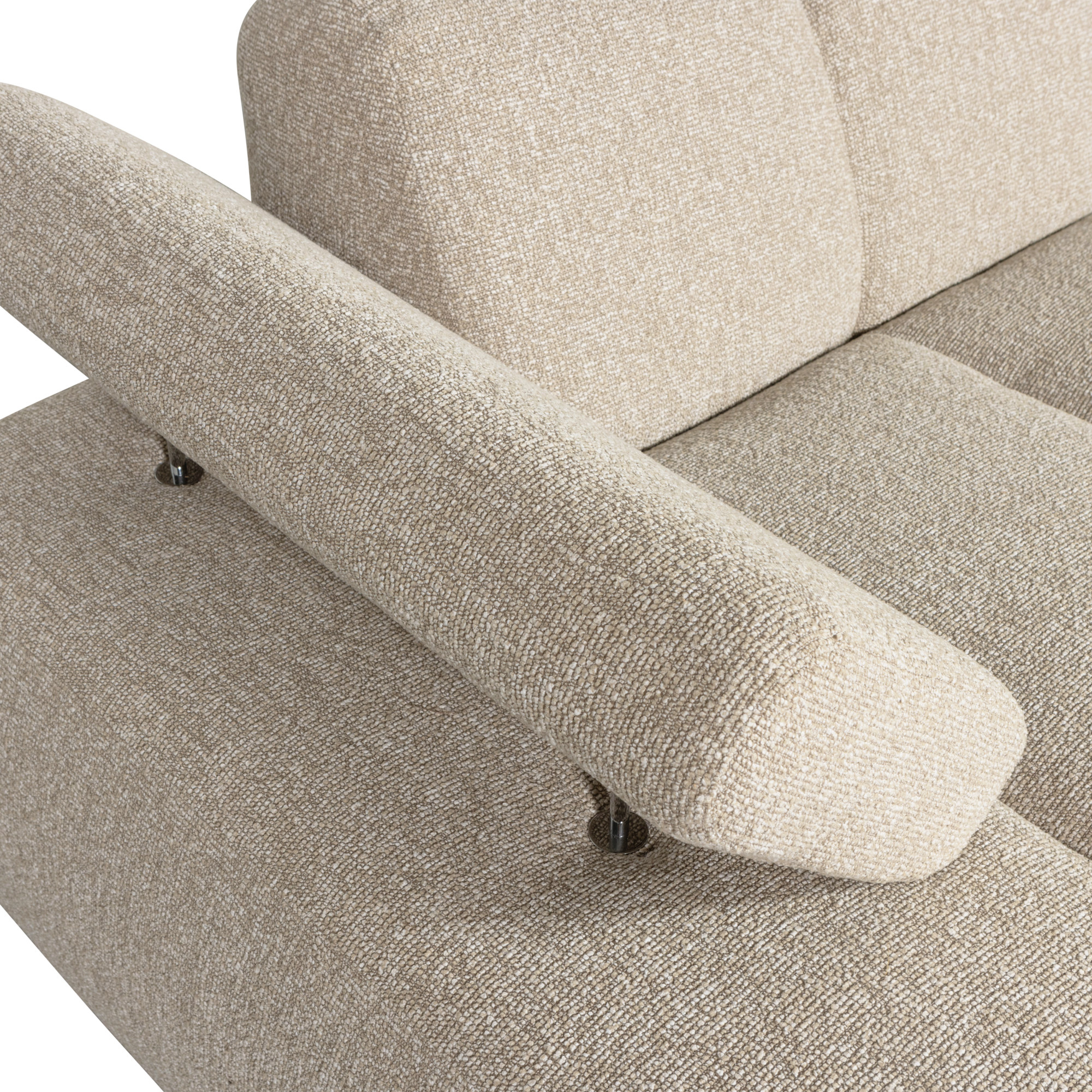 Chaise Longue Mojo Element Mojo Chaise Longue Element Links - Bouclé - Beige Melange