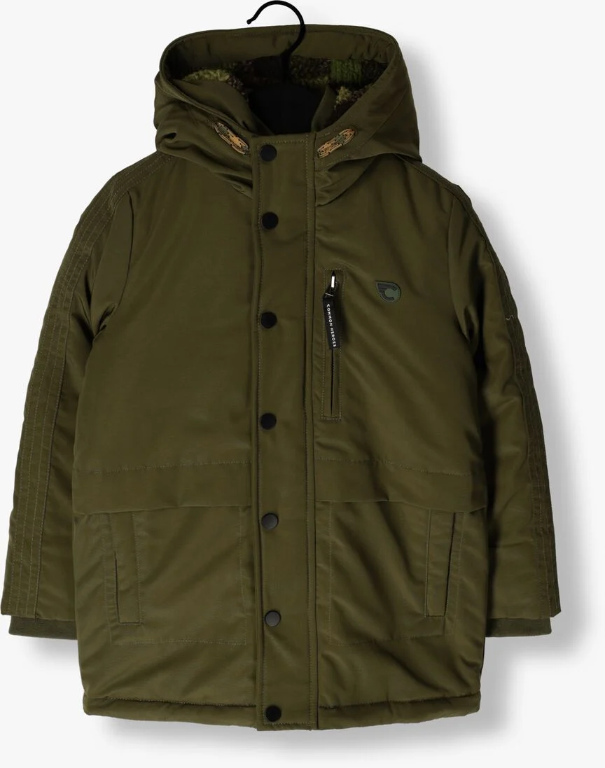 COMMON HEROES groene common heroes  common heroes outerwear parka