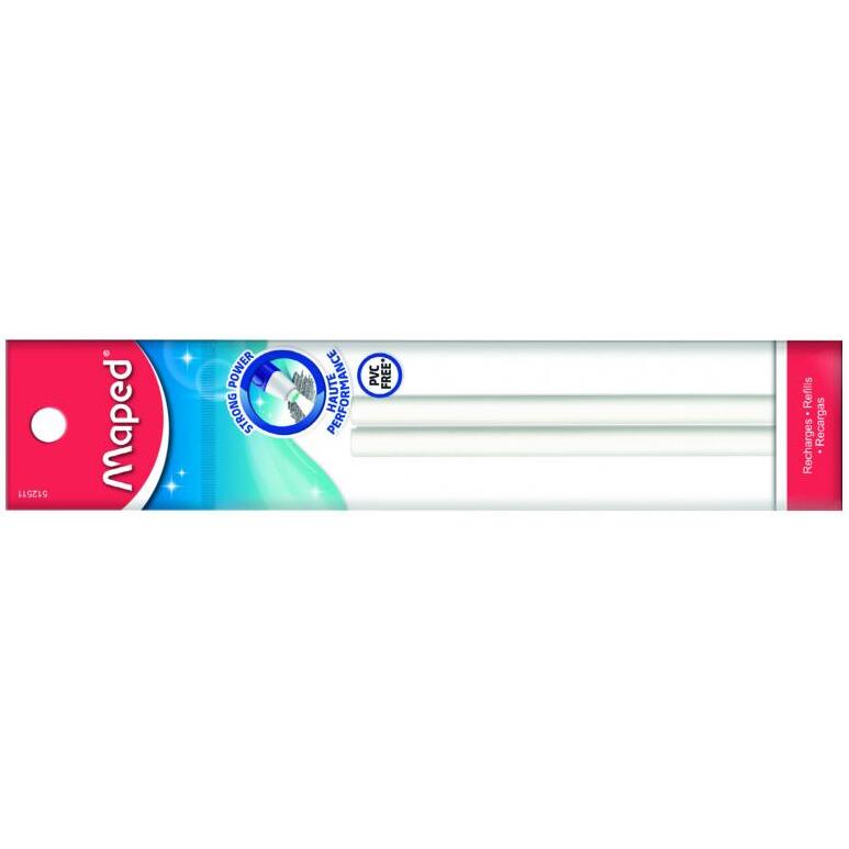 Recharges pour stylo gomme maped 11 cm