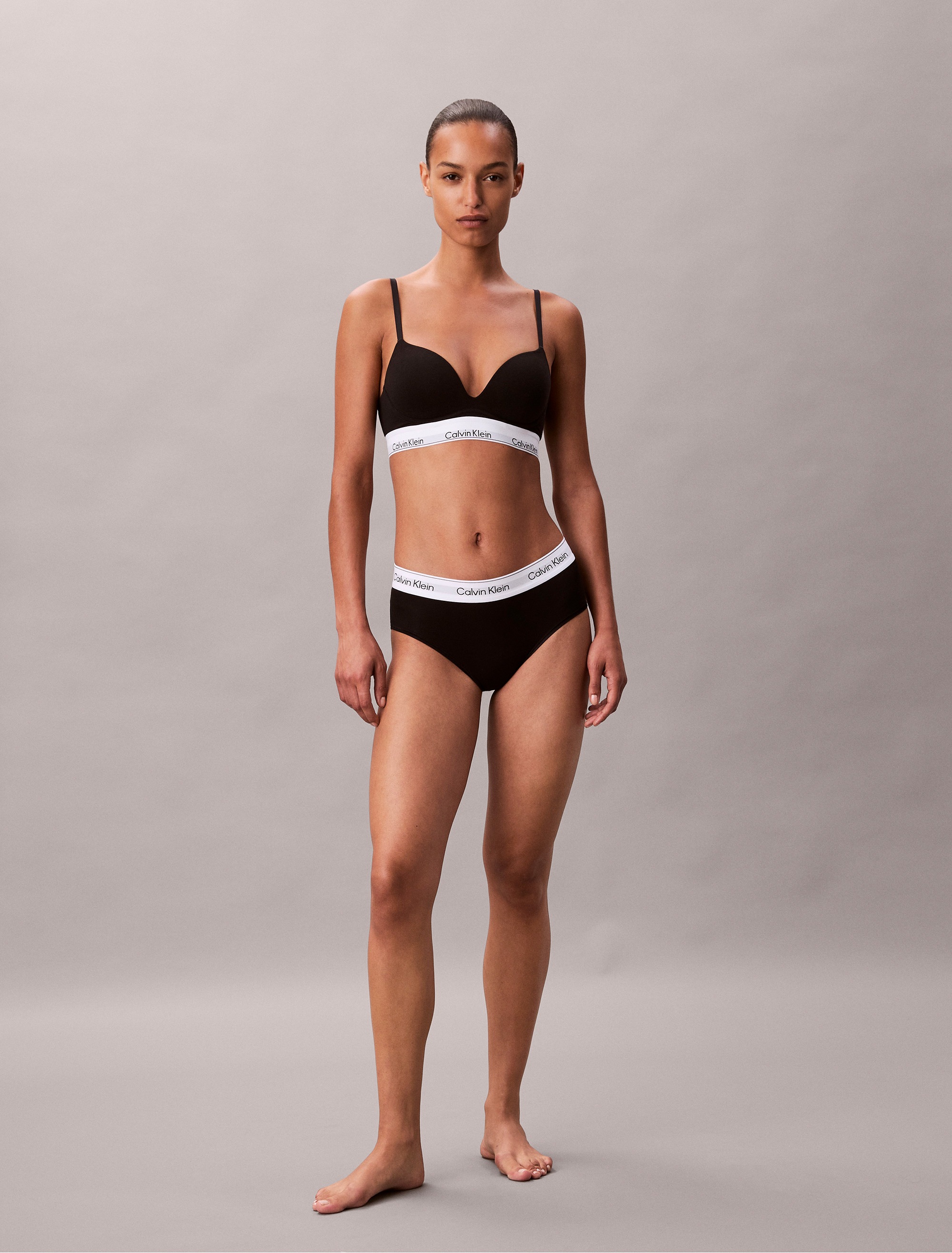 Calvin Klein Underwear Push-up-BH »PLUNGE PUSH UP«, mit Logobund