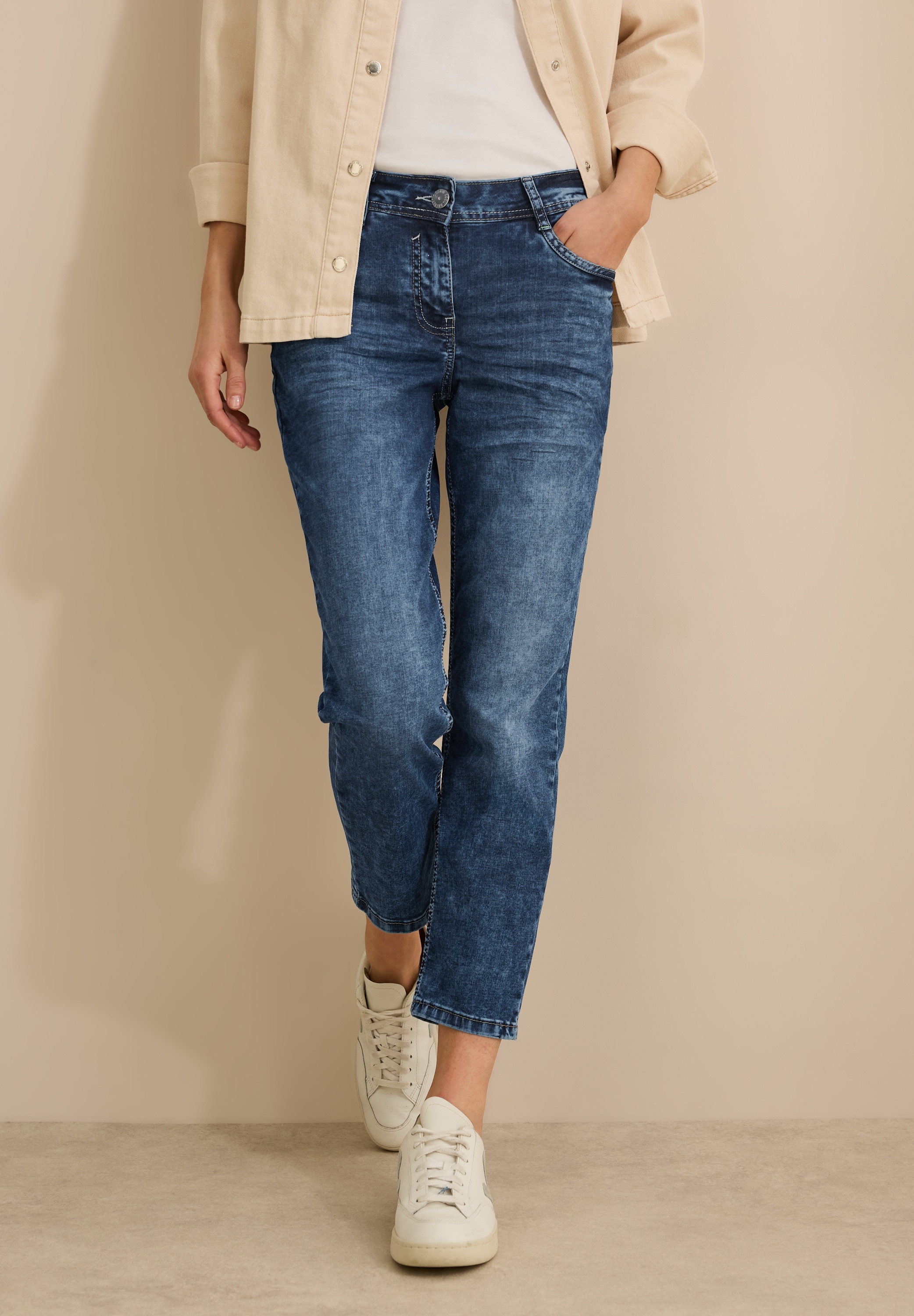 Cecil 5-Pocket-Jeans »Style Scarlett«, knöchelfrei, mit Stretch