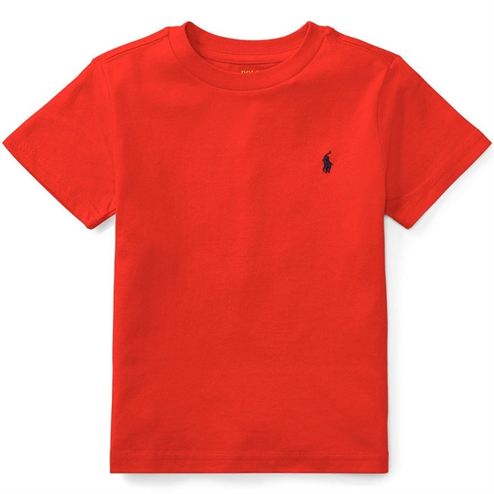 Køb Polo Ralph Lauren Boy Short Sleeved T-shirt Red