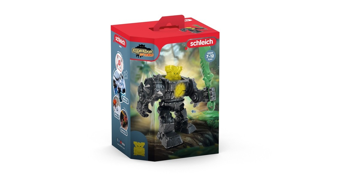 SchleichEldrador - Mini Creatures schaduw junglerobot speelfiguur  (42600)
