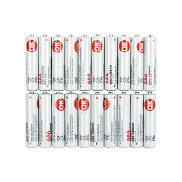 OK Batterij Zinc AAA 20 stuks