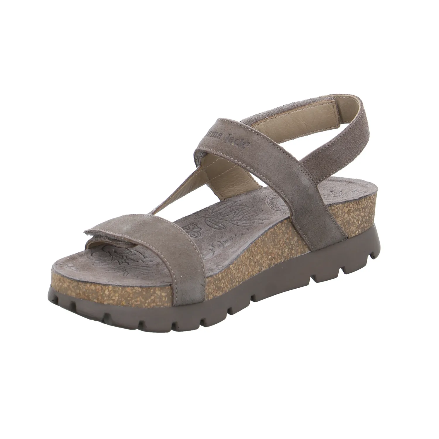 PANAMA JACK Bio-Sandalette Grau Leder