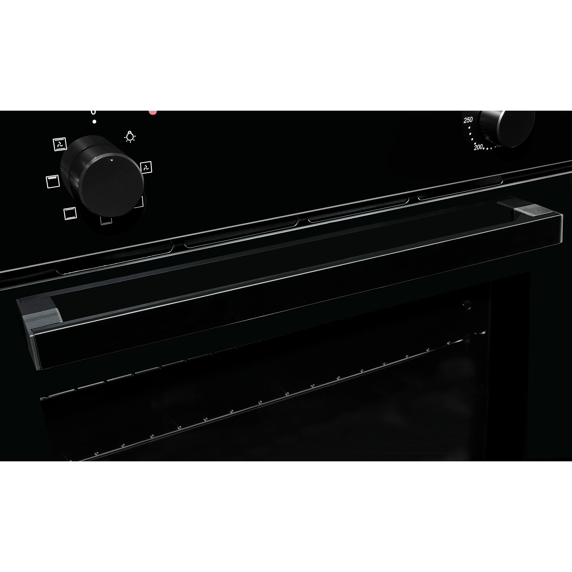 EXQUISIT Einbau-Backofen EBE 255-020 U - schwarz - A