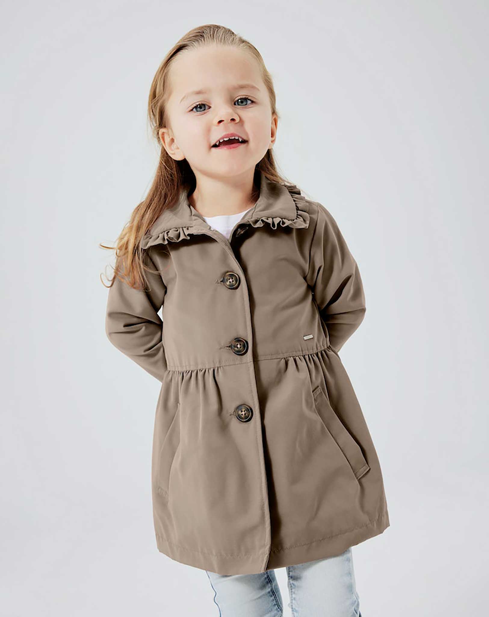 Trenchcoat NMFMADELIN in deauville mauve