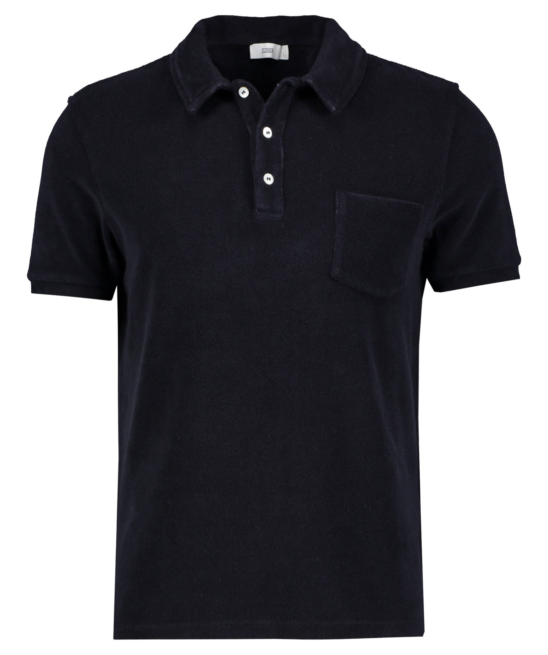 Closed| Herren Poloshirt aus Frottee
