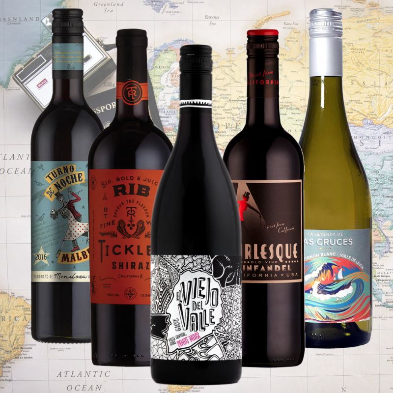 Coffret Vin Amérique