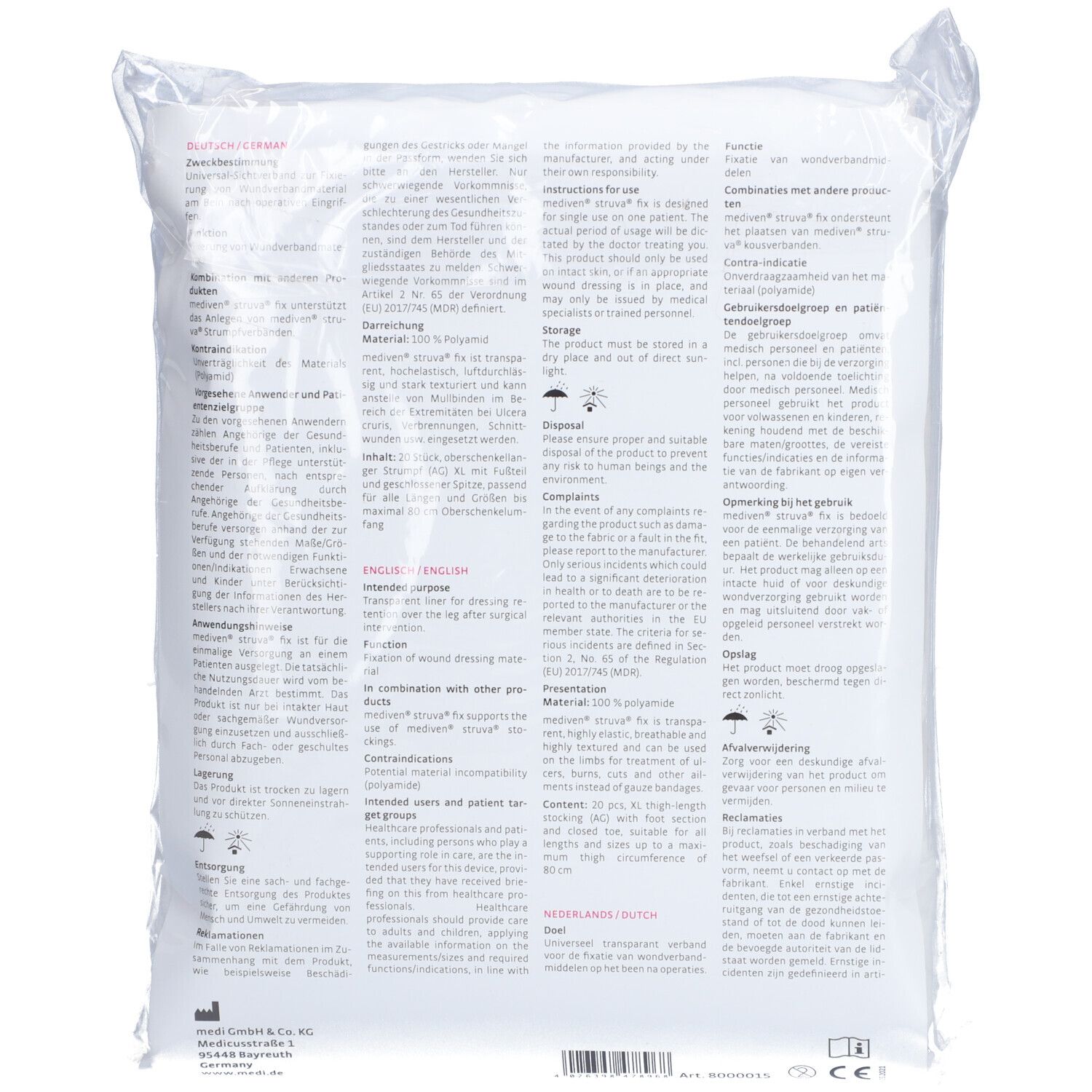 medi mediven® struva® fix Sichtverband