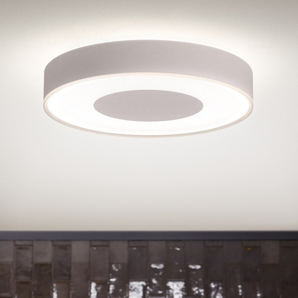 Philips Hue Bluetooth White & Color Ambiance LED-plafondlamp Xamento in wit 52,5W 3700lm IP44 425mm