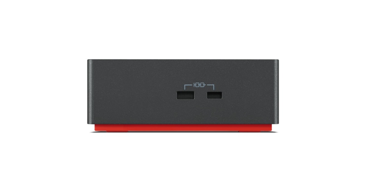 LenovoThinkPad Universal Thunderbolt 4 Dock dockingstation  (Zwart/rood, 40B00135EU)